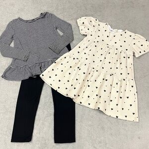 Girls Dress, Top and Pants Bundle Size 3T